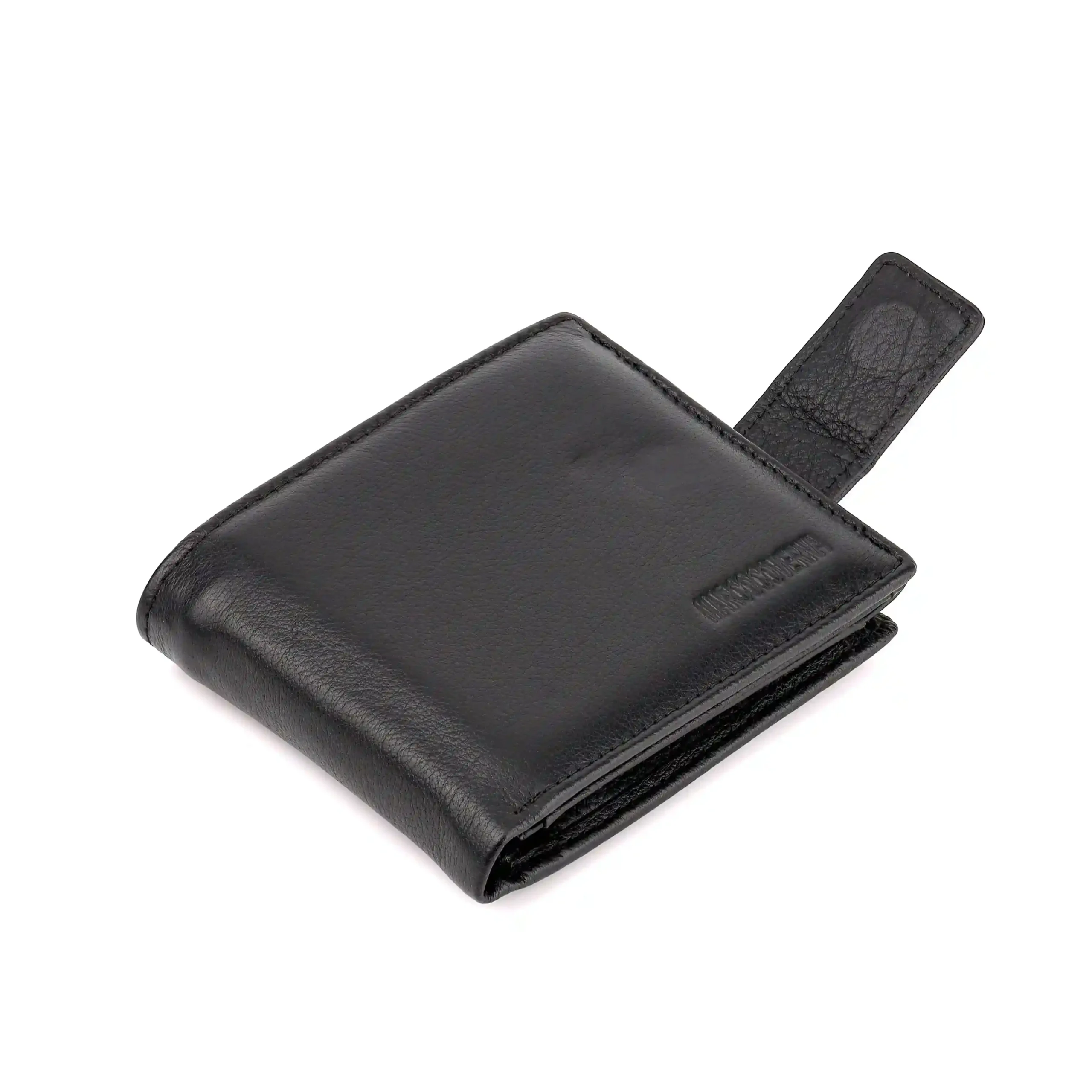 Чоловічий шкіряний гаманець Marco Coverna MC M2-1 Чорний - Зображення 6