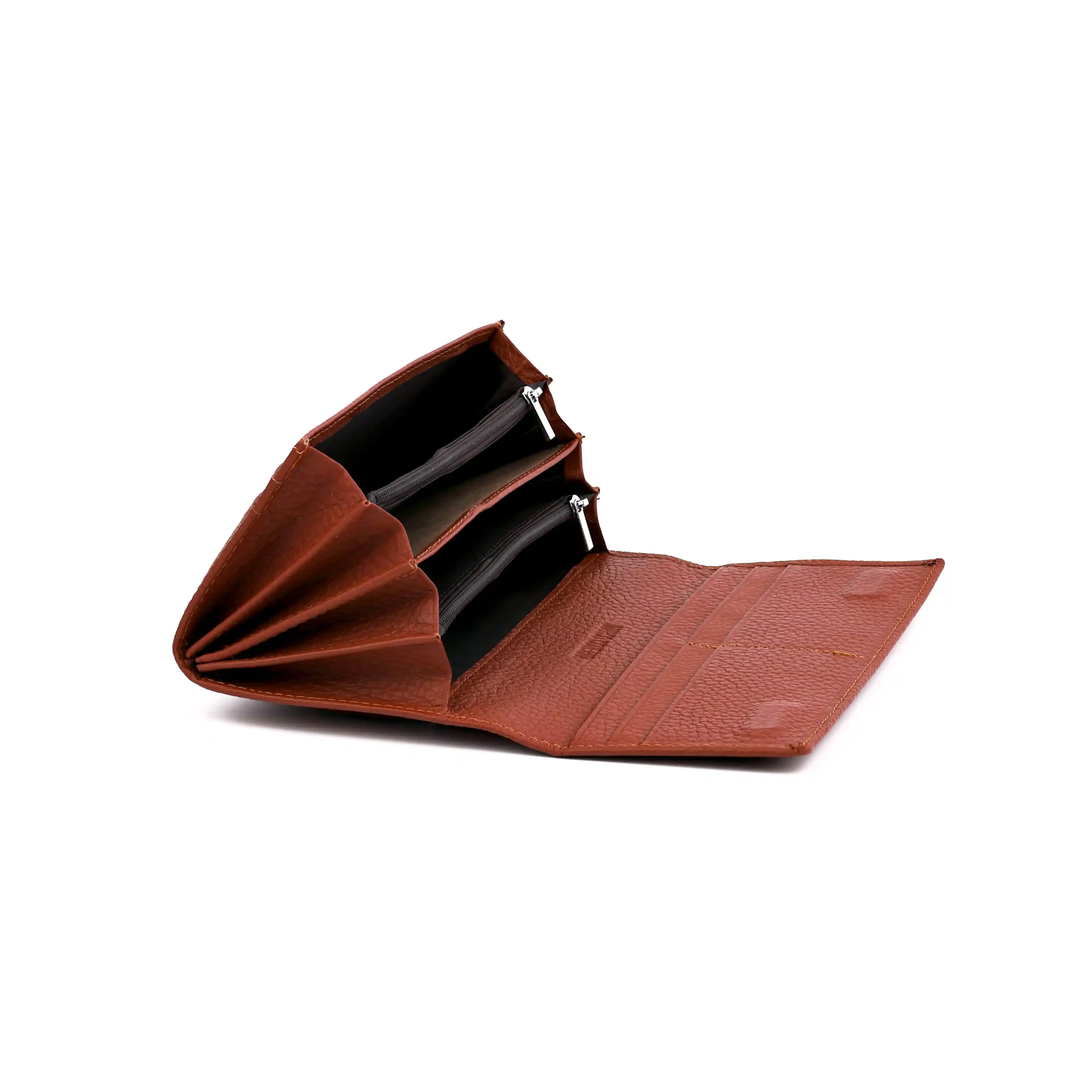 Жіночий шкіряний гаманець Marco Coverna MC MA501-1 Світло-коричневий - Зображення 2