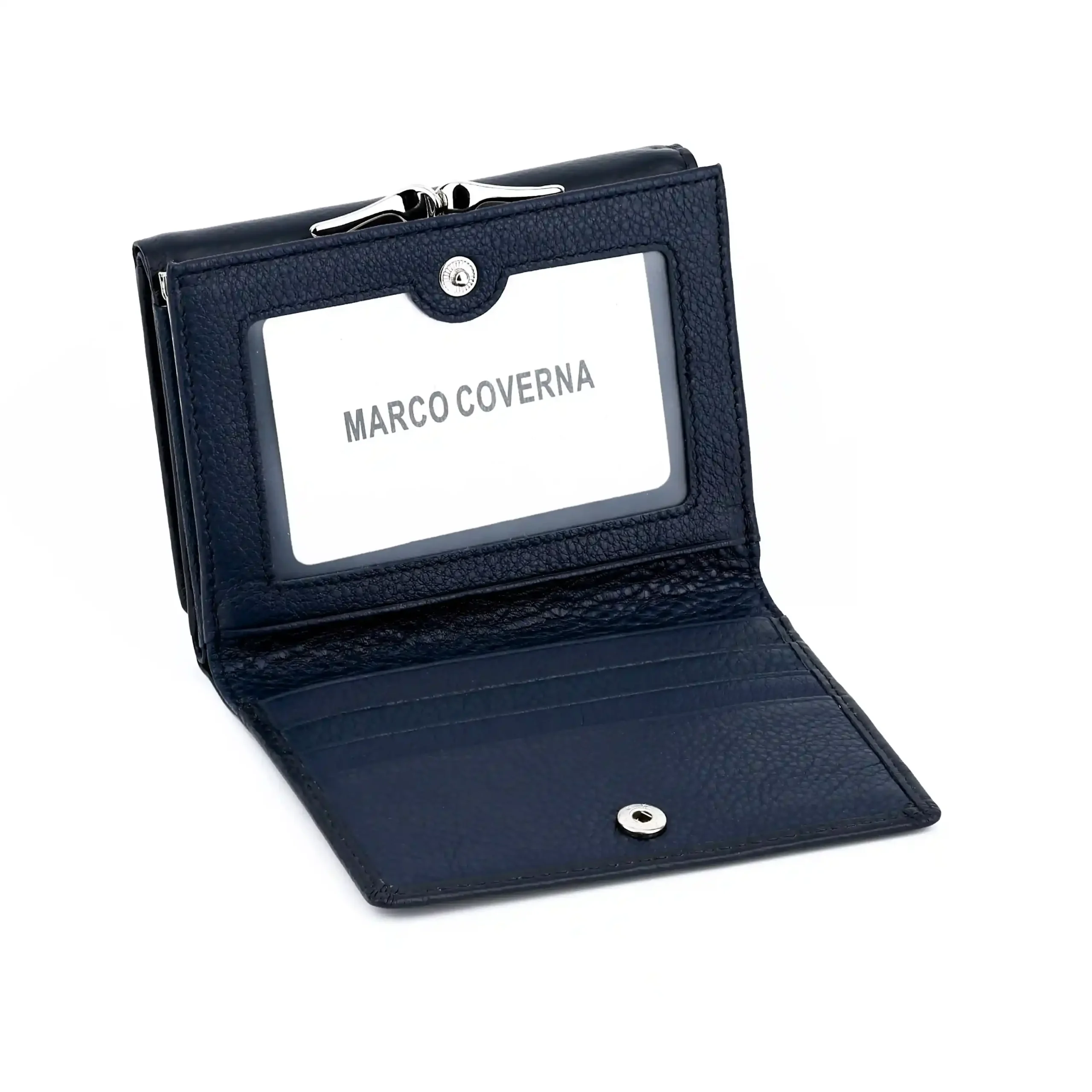 Жіночий шкіряний гаманець Marco Coverna MC 47009-5 Синій - Зображення 8